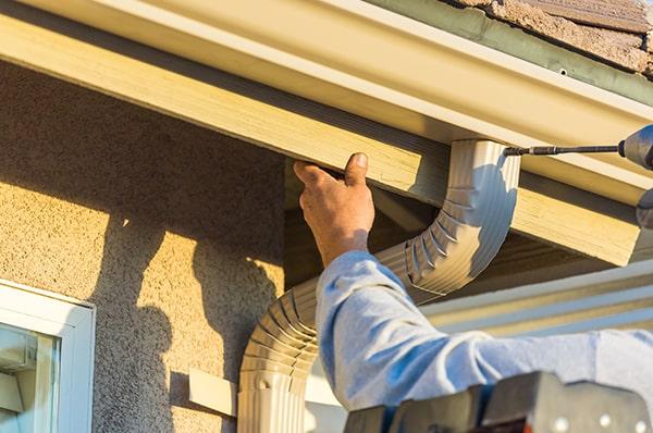 after gutter installation, it is recommended to clean your gutters at least twice a year to prevent clogging